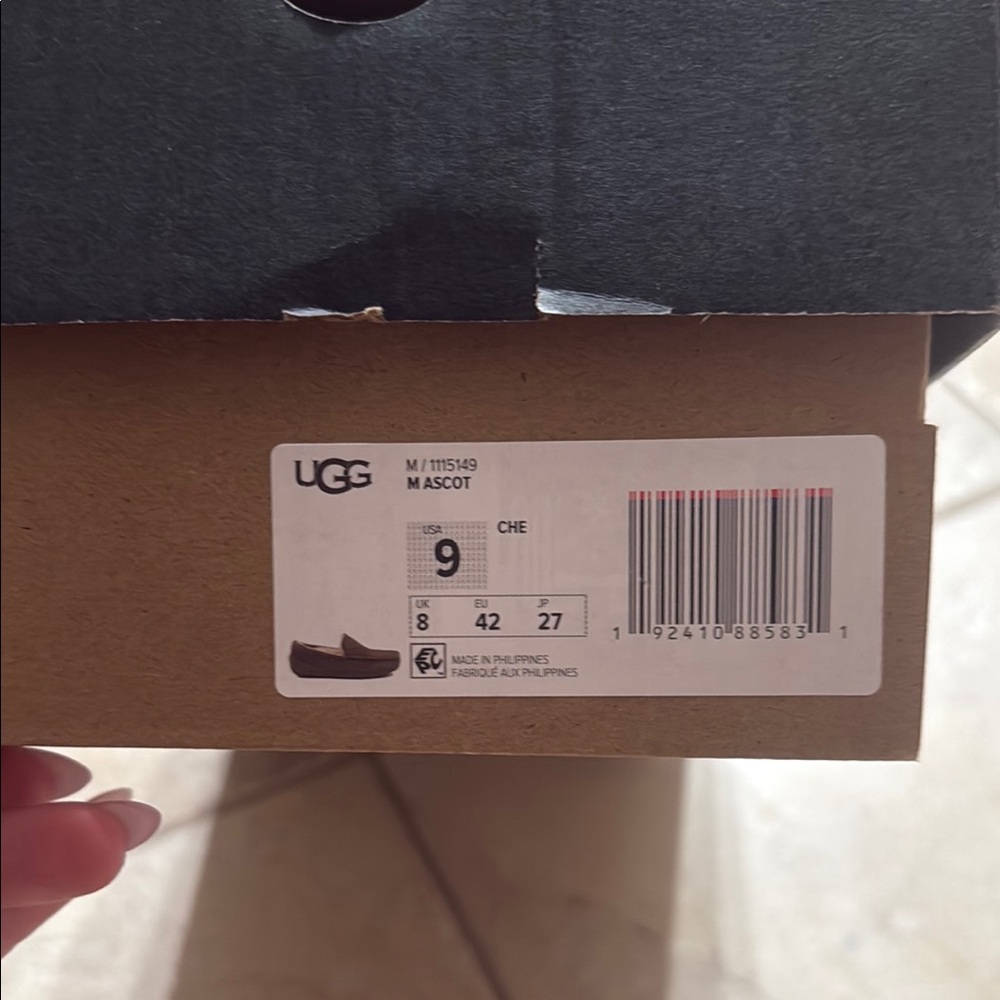 UGG Black Mascot Slip-Ons - Picture 3 of 4